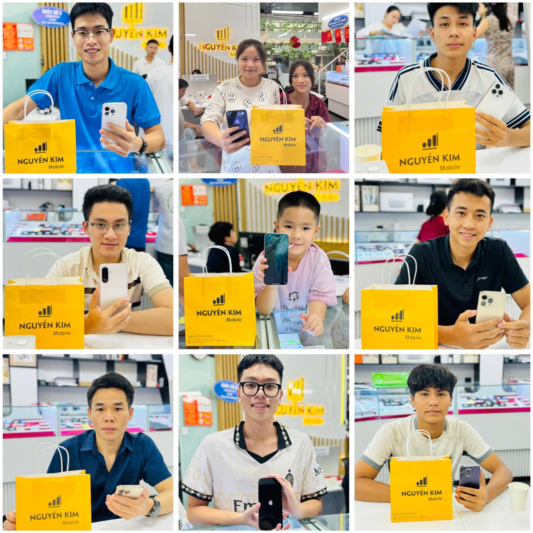 Khách hàng tại Nguyễn Kim Mobile