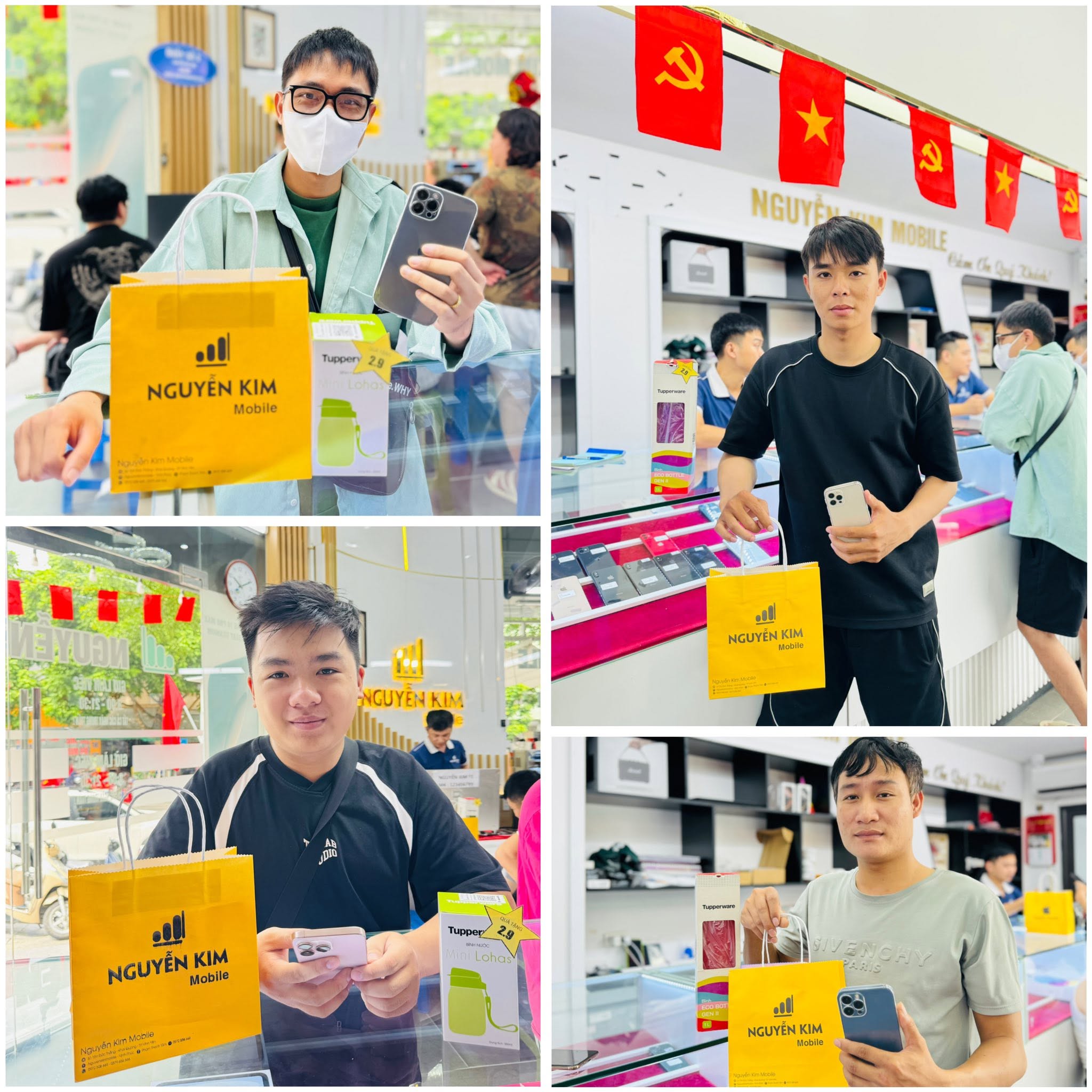 Khách hàng tại Nguyễn Kim Mobile