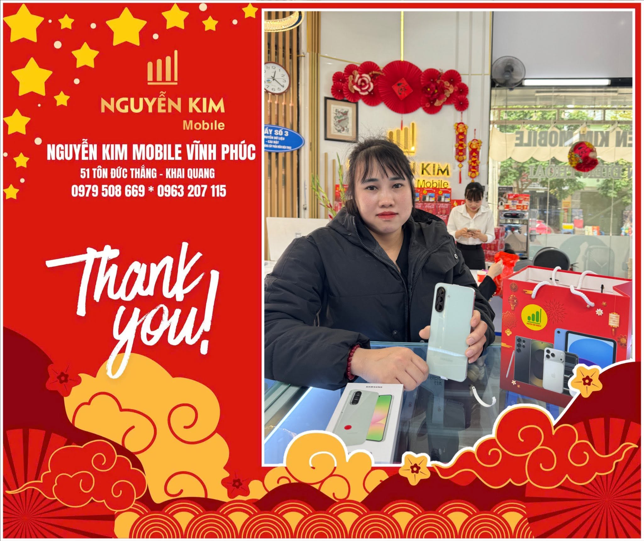 Khách hàng tại Nguyễn Kim Mobile